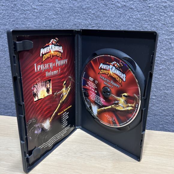 Lot Of 2 Power Rangers DVD’s Legacy Of Power D.Thunder Vol 2/4 Collision Course - Picture 3 of 5